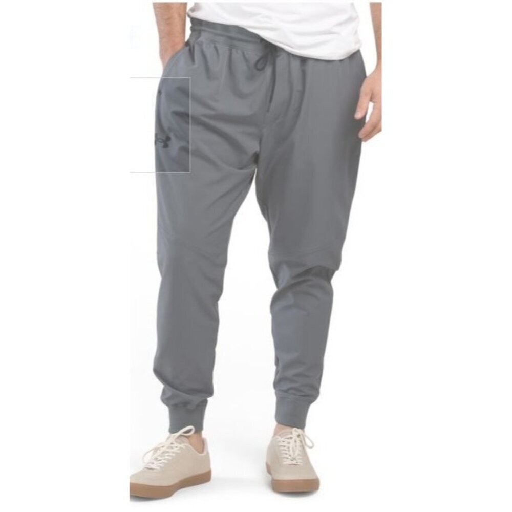 Under Armour Mens Gray Pockets Sportstyle Elite Joggers Plus Sz 3XL New